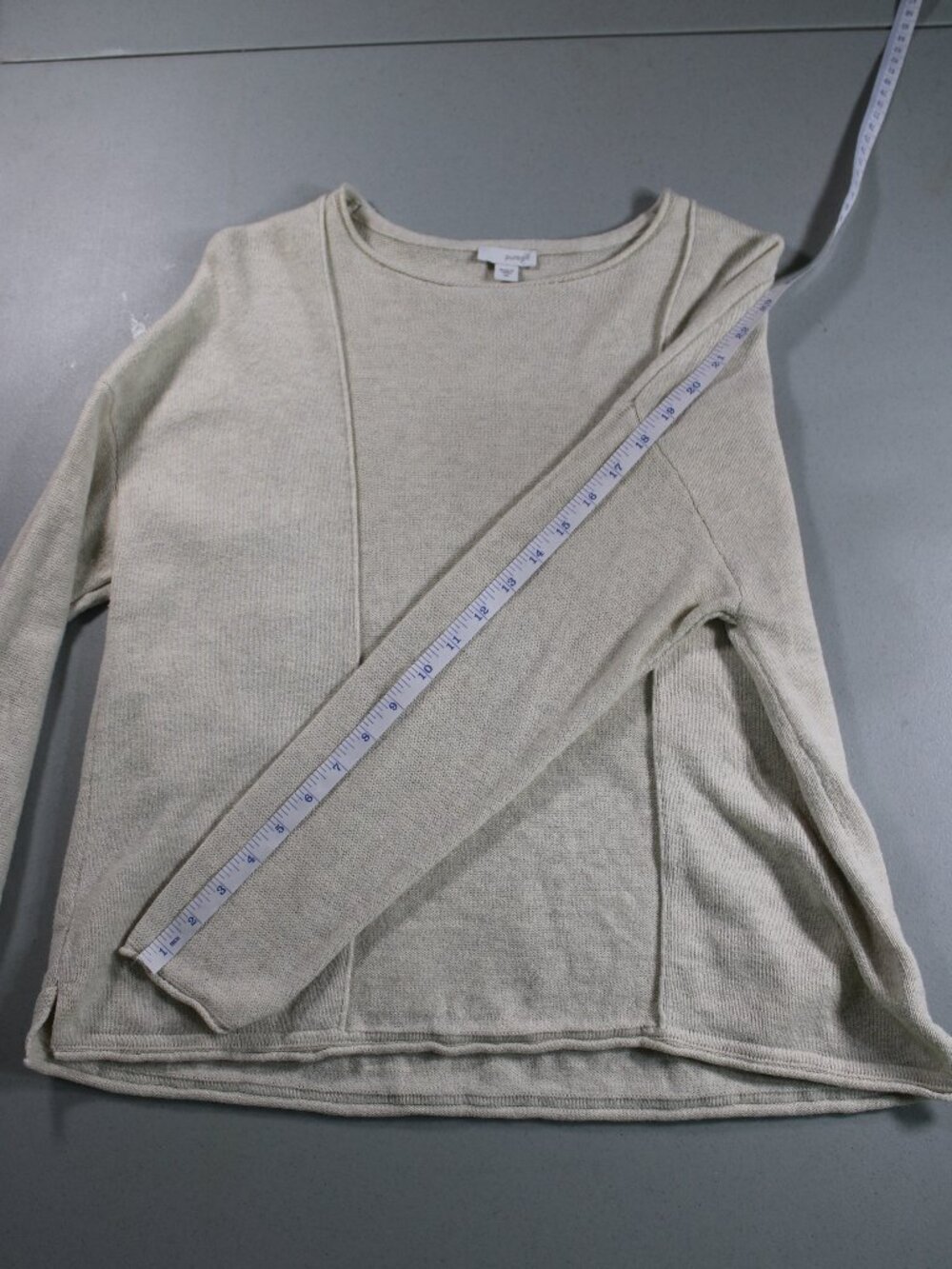 Pure Jill Women's Cotton-Cashmere Blend Long Sleeve Sweater - Picture 10 of 14